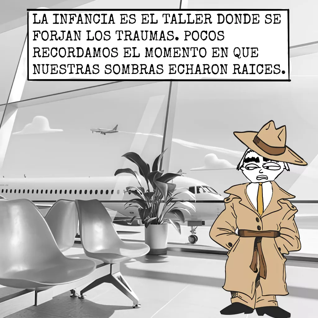 el hombre que solo podia cagar en su casa